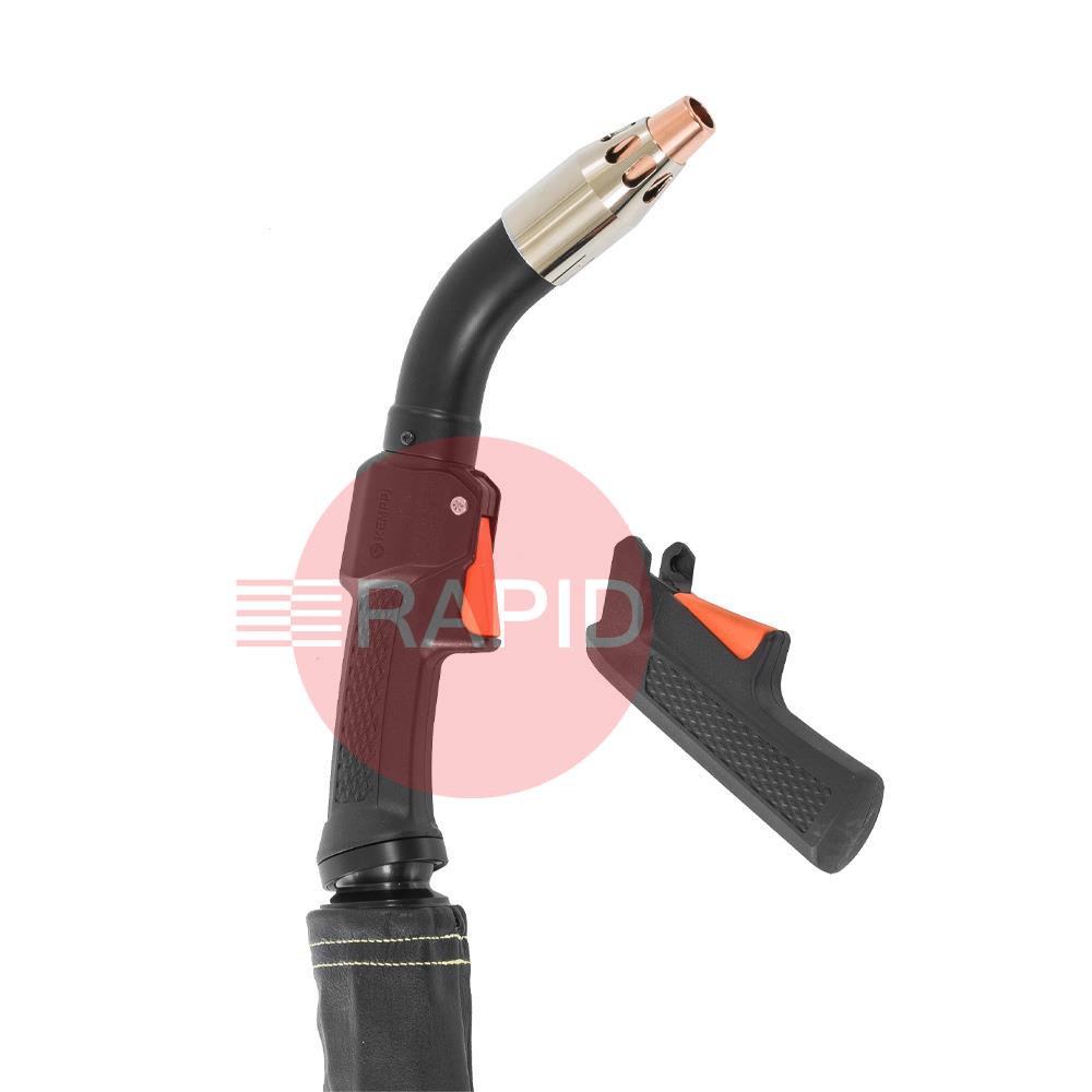 GF303W5  Kemppi Flexlite GF K3 303W Water Cooled 300A Fume MIG Gun with Euro Connection - 5.0m